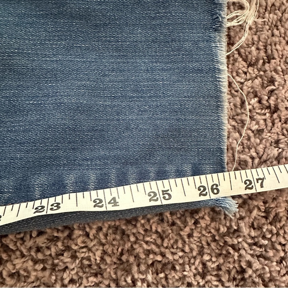 Madewell 9” High Riser Skinny Size 25 distressed ankle jeans - Picture 9 of 9